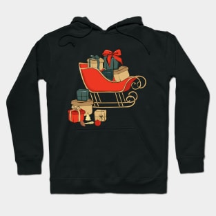 Christmas sleigh gifts Hoodie